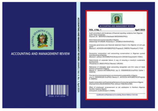 					View Vol. 4 No. 1 (2024): ACCOUNTING AND MANAGEMENT REVIEW Vol. 4, No. 1, April 2024
				